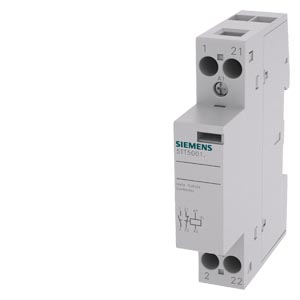 SIEMENS/西门子 5TT5系列模数化接触器-交直流控制电压 5TT5001-2 2P 额定工作电流20A 线圈额定控制电压AC/DC24V 1个