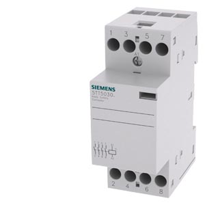 SIEMENS/西门子 5TT5系列模数化接触器-交直流控制电压 5TT5830-0 4P 额定工作电流25A 线圈额定控制电压AC230V 1个